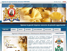 Tablet Screenshot of agenziaportaro.it